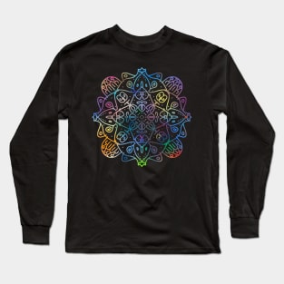 Mandoo Kaleidoscope Long Sleeve T-Shirt